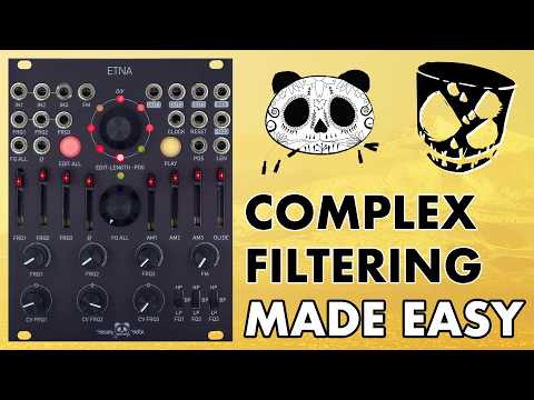 Quick, Fun & Musical! Triple Eurorack Filter with Snapshots // Etna by Patching Panda