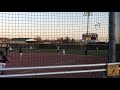 Slap hit home run (over the fence)