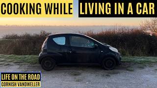 How I cook in my car tiny home