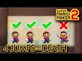 Super Mario Maker 2 If You Jump 4 Times You Die 3D