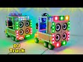 New Gauri Ganesh Murti Dj Trolley Navratri Radha Krishna Trolly Mini Dj Truck Saraswati Dj Light