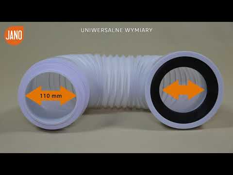 Jak zamontować złącze WC - poradnik JANO