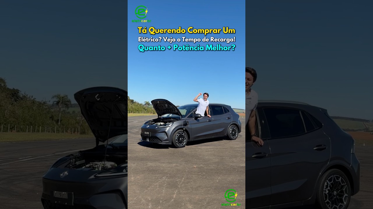 Comprar um Carro Pensando no Tempo de Recarga Rápida! Faz Sentido?
