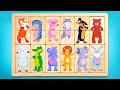 Animal Matching Fun Learn Their Names Preschool Learning Video For Kids Toddlers