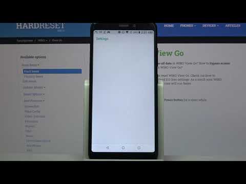 Enable Adaptive Brightness / Auto-Brightness- WIKO View Go