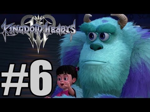 Kingdom Hearts 3 (English) Gameplay Walkthrough Part 6 - Monsters Inc ( No Commentary
