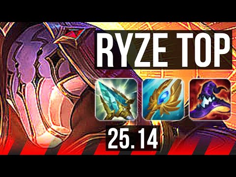 RYZE vs DARIUS (TOP) | KR Master | 25.14