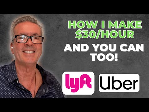 How I Make $30/Hour Driving Uber & Lyft (& You Can Too)