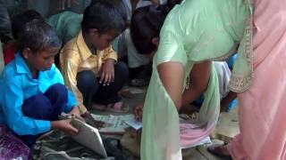 preview picture of video 'Indian child laborers attend school for the first time'