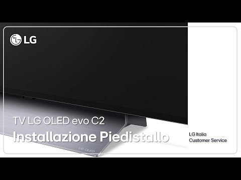LG-Fernseher | So installieren Sie den C2 Series Evo OLED Smart TV-Ständer