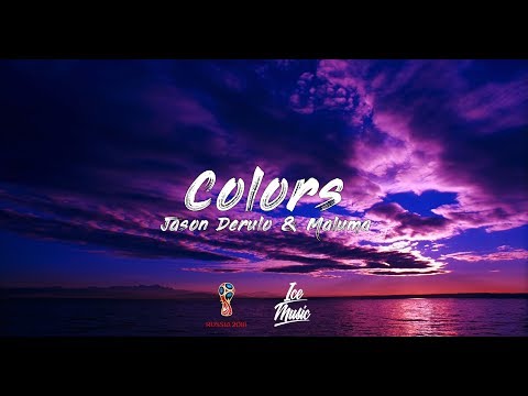 Jason Derulo & Maluma - Colors (Lyrics / Lyric Video)