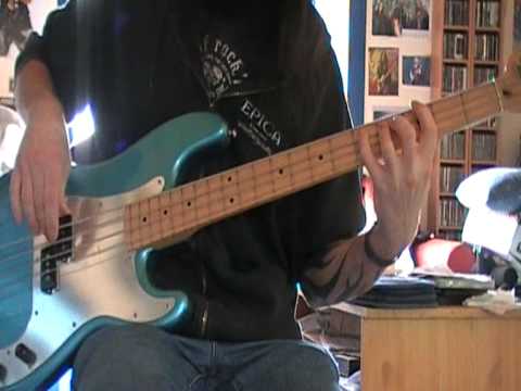 The Final Countdown on Fender Steve Harris bass signature by http://www.myspace.com/nicometal85