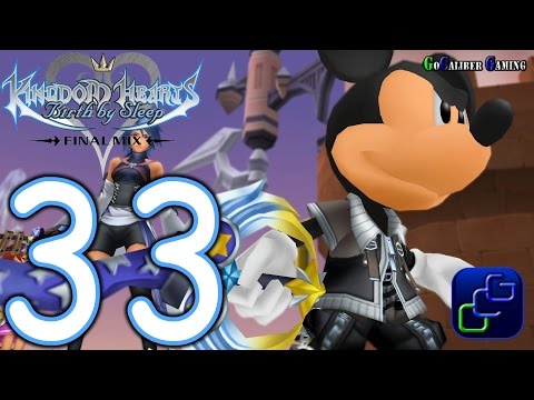KH HD 2.5 ReMIX Birth by Sleep Final Mix Walkthrough - Part 33 - Aqua: Radiant Garden