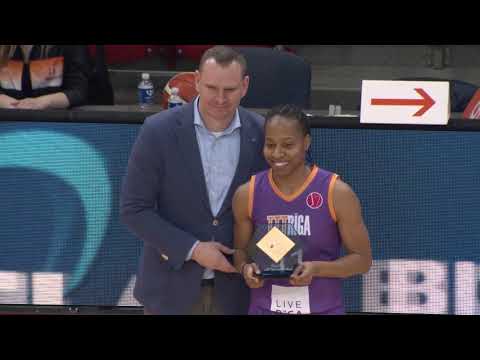 Pēc fināla spēles intervija ar TTT Rīga spēlētāju Shey Peddy