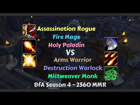Assassination Rogue PvP 8.3 - Most perfect swap