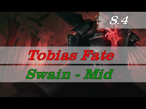 Tobias Fate - Swain vs Zoe - Mid S8 Patch 8.4 (Ranked GamePlay)