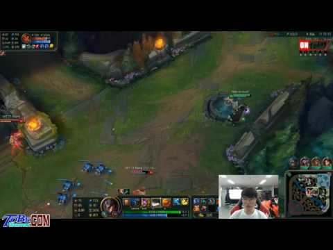 Faker vs Bang and Blank Amazing Player