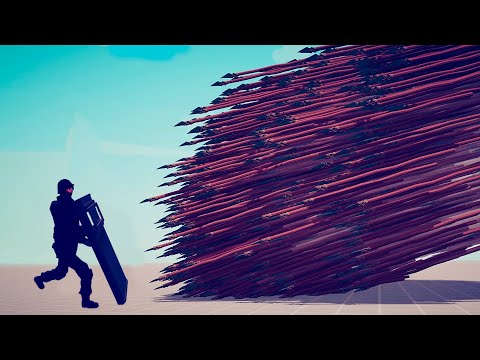 S.W.A.T. SHIELD vs EVERY GOD ► Totally Accurate Battle Simulator TABS