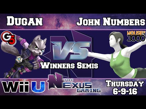 G5| Dugan (Fox) vs Ho3k| John Numbers (WiiFit) - Winners Semis 6-9-16