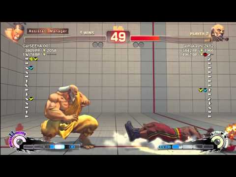Almakashi 2k12 (Gouken) vs: GarSEEYA 00 (Deejay) SSF4:AE v.2012 HD High Endless Matches