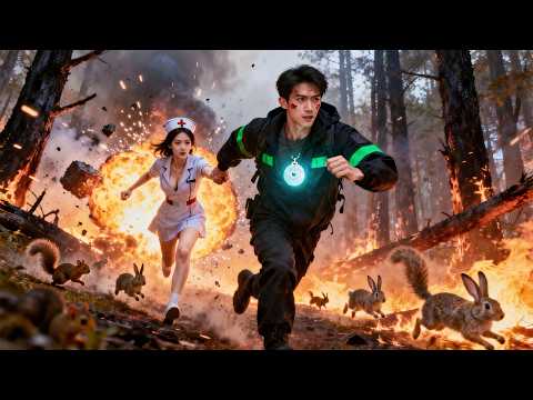 Devastating wildfire traps billionaire CEO! Mysterious nurse saves him, love blooms overnight#movie