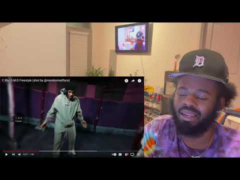 BAD BUNDYY REACTS : C Blu - S.M.D Freestyle  (Official Music Video)
