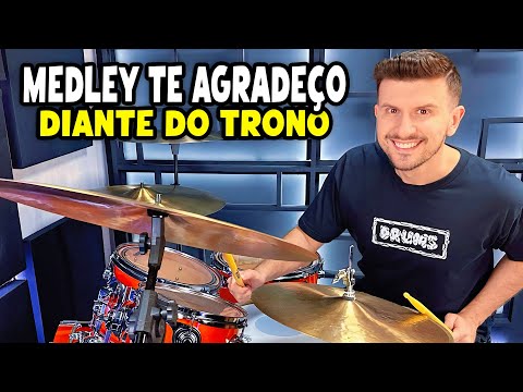 Medley Te Agradeço - Diante Do Trono (Drum Cover)