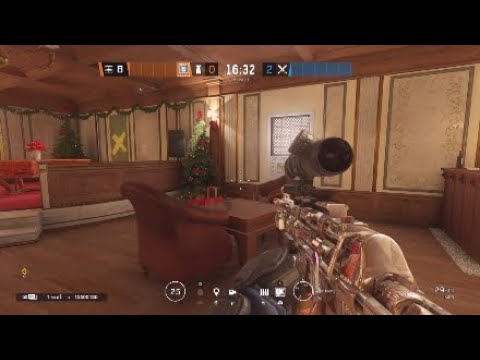 A really good angle to kill people on hatch in KAFE CIGAR | Rainbow Six Siege tips #r6 #r6tips #r6s