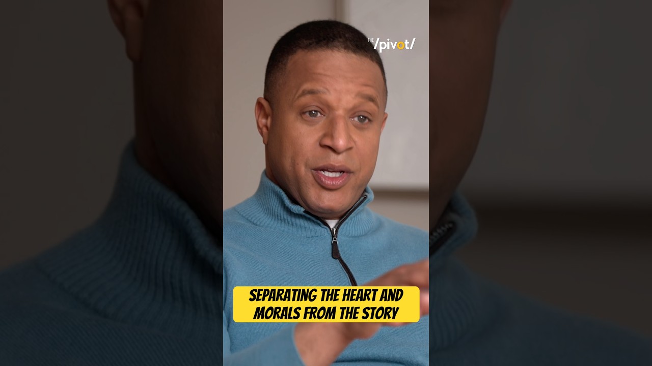 Today Show Co Host Craig Melvin explains how he is able to stay neutral even when his heart says no