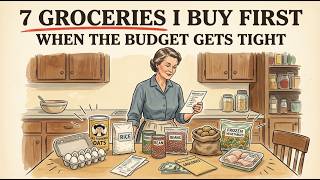 I Buy These 7 Groceries First at 52 — When the Budget Gets Tight