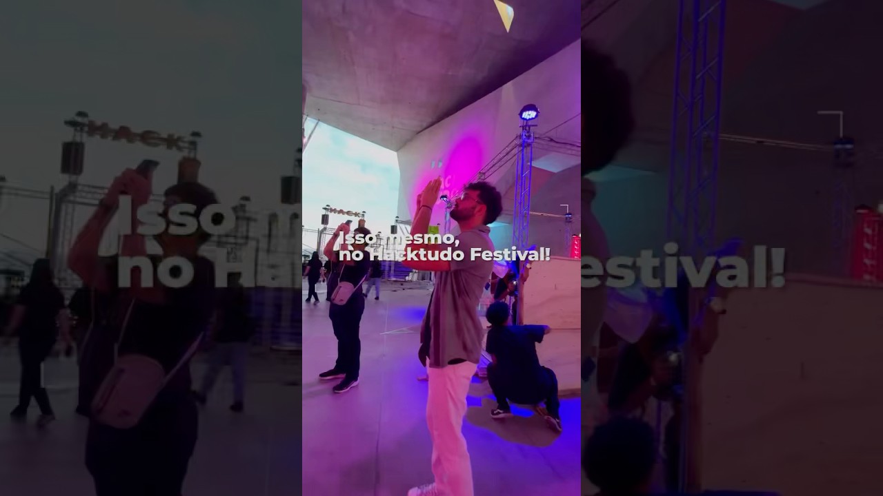 Por aqui não faltam vivências enriquecedoras! 💙✨ #HacktudoFestival #Experiencias