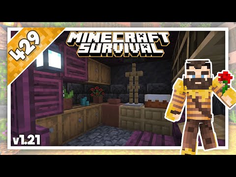 Minecraft Survival | Relaxing Builds - House Interior (No Commentary, Lofi) | Ep.429