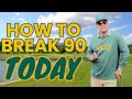 How to Break 90!   #golf #golflessons