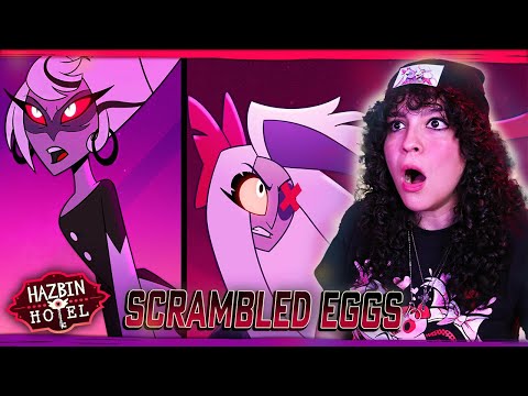 WOW! *• LESBIAN REACTS – HAZBIN HOTEL – 1x03 "SCRAMBLED EGGS” •*