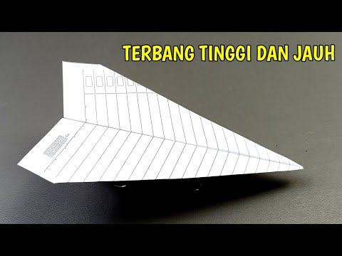 Pesawat Dari Kertas - Pesawat Kertas Terbang Lama - Pesawat Kertas Terbang Jauh