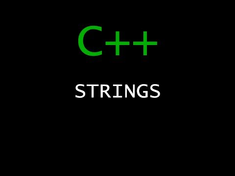 C Programming Tutorial 7 Strings