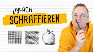 Einfach SCHRAFFIEREN lernen: Die besten Techniken (und eine Chaosvariante 🤯)