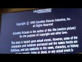 Closing To A League Of Their Own 1993 VHS