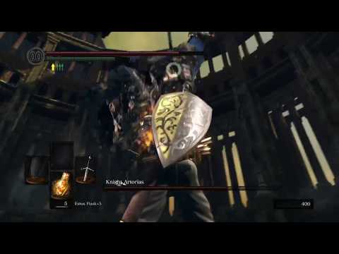 Dark Souls Remastered: Blind Run pt. 21 - Sanctuary Guardian and Knight Artorias BOSS FIGHT