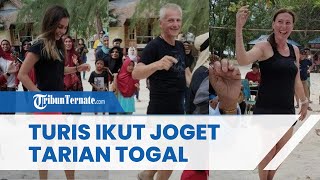 Ramaikan Suasana, Tiga Warga Negara Asing Tak Diundang Ikut Berjoget Tarian Togal di Morotai
