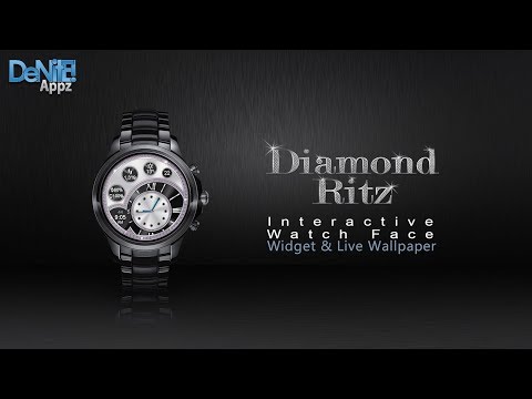 Diamond Ritz HD Watch Face Video