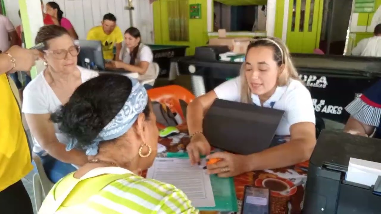 COMUNIDAD DEL CORREGIMIENTO EL DIAMANTE VIVIÓ UNA JORNADA DE ATENCIÓN E INTEGRACIÓN