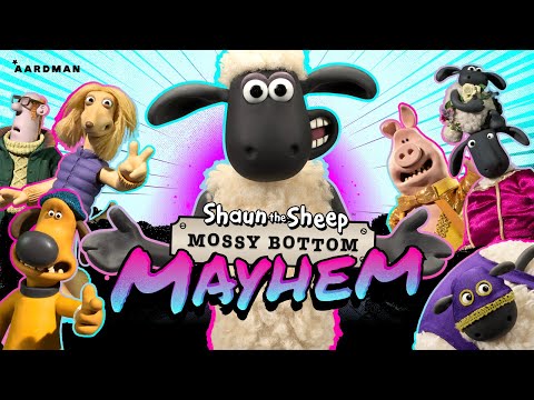 ⭐NEW⭐ Shaun the Sheep 🐑🤪 MOSSY BOTTOM MAYHEM! Official Trailer
