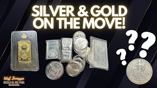 Silver and Gold Is on the Move! People are Selling and I