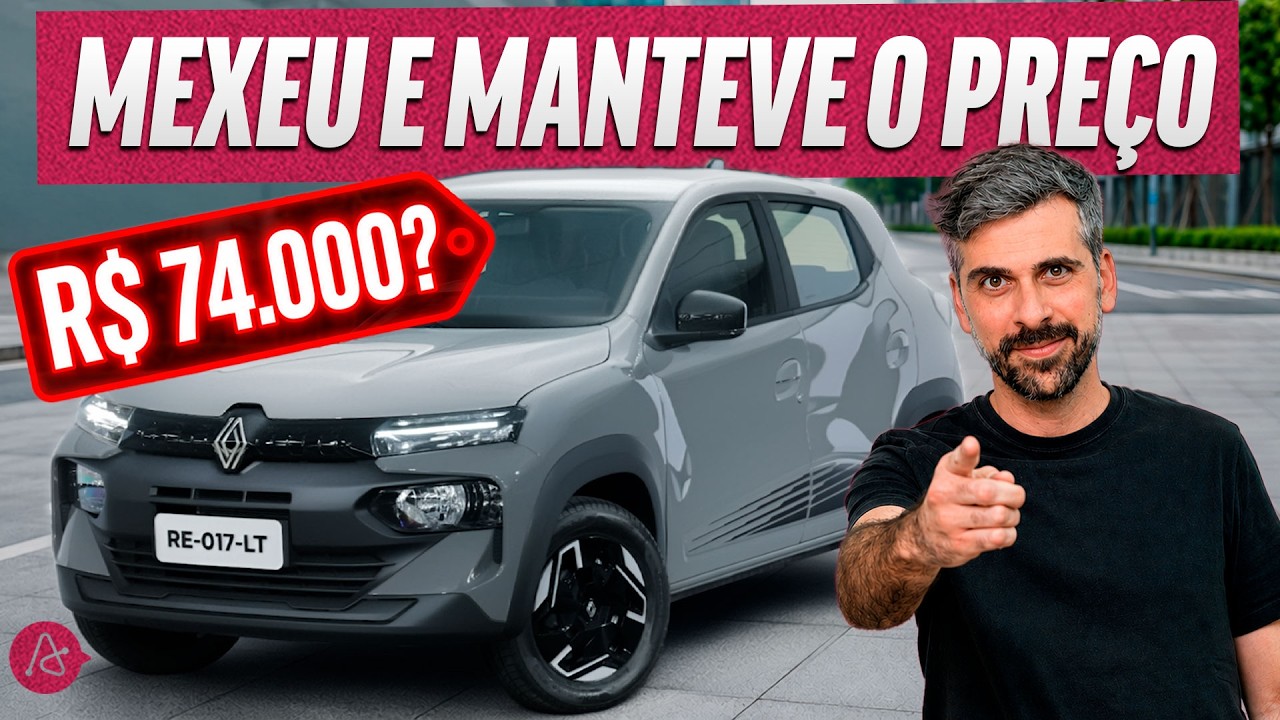 RENAULT KWID 2027: O CARRO MAIS BARATO DO BRASIL AINDA COMPENSA?