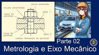 Metrologia e eixo mecânico - Parte 02