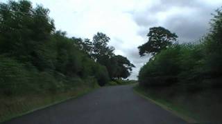 preview picture of video 'Driving Between Callac & Saint Servais, Côtes d'Armor, Brittany, France 11th July 2009'