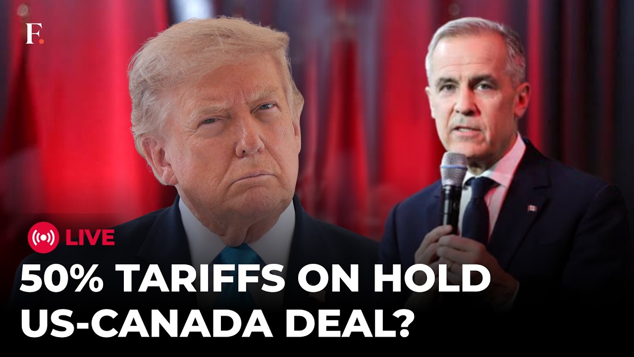 Trump Pauses 50% Canada Tariffs At Last Minute, Claims ‘We Have A DEAL’ | LIVE