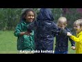 ☔Mvua mvua kwisha (Rain rain go away) song with subtitles.
