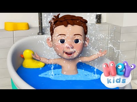Vaske Hender barnesanger + karaoke 🛁 Badesang for barn - HeyKids